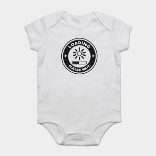 Loading Please Wait Baby Bodysuit